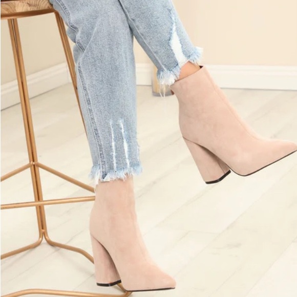 Camel brown Booties 7.5 - Picture 3 of 6